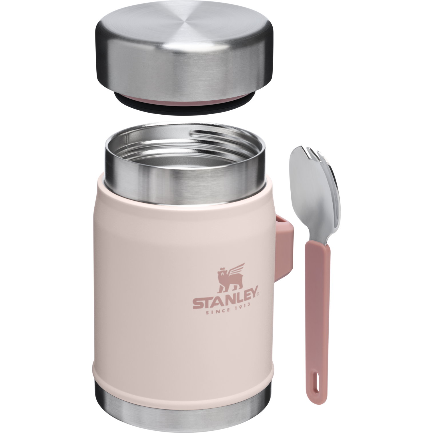 Stanley 14 OZ Classic Insulated Food Jar In Rose Quartz Pink