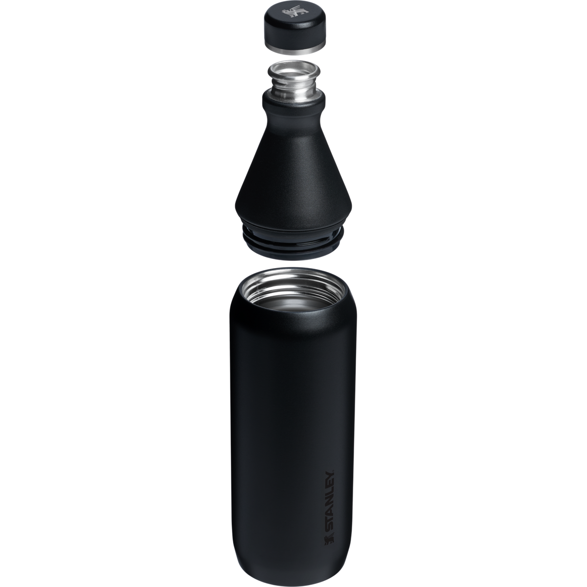 Stanley All Day Slim Water Bottle 20 OZ In Black