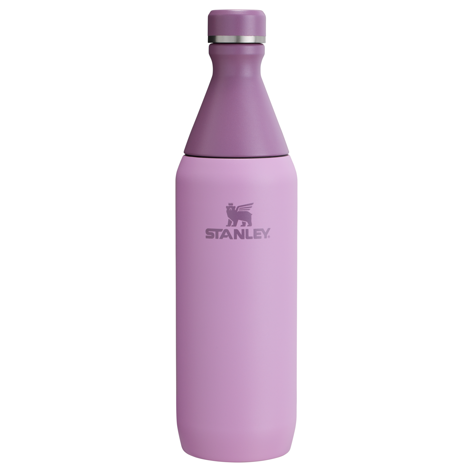 Stanley Leak Proof 20 OZ All Day Slim Bottle with removable collar in Lilac