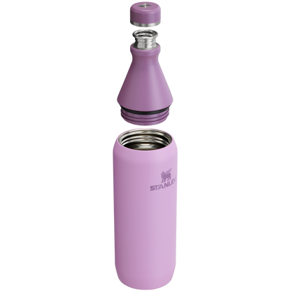 Stanley Leak Proof 20 OZ All Day Slim Bottle with removable collar in Lilac