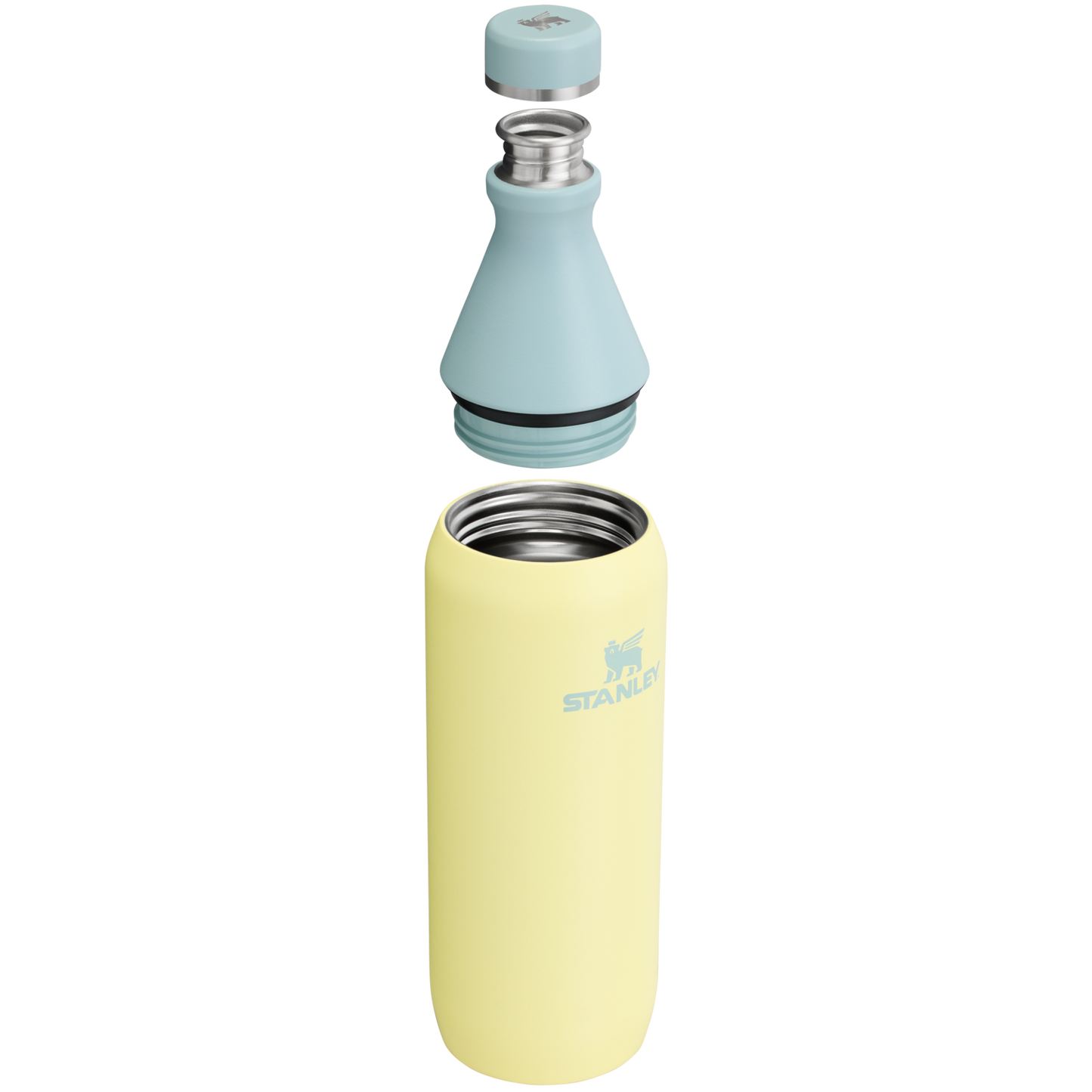 Stanley Leak Proof 20 OZ All Day Slim Bottle with removable collar in Pomelo