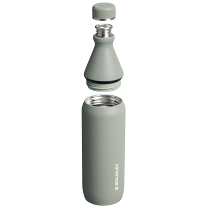 Stanley All Day Slim Water Bottle 20 OZ In Sage Grey