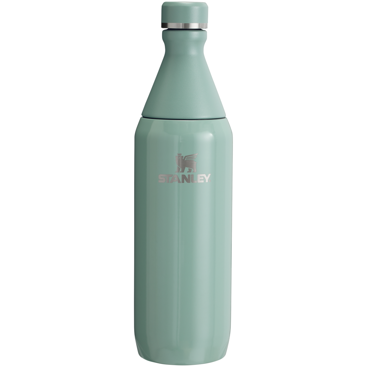 Stanley Leak Proof 20 OZ All Day Slim Bottle with removable collar in Shale Gloss