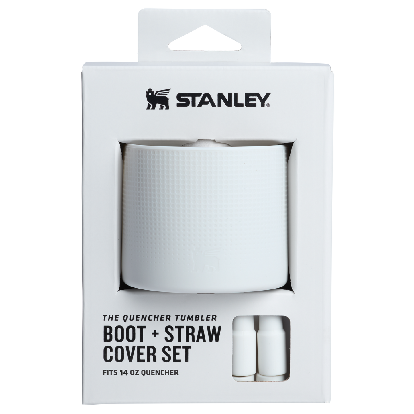 Stanley Quencher Boot And Straw Cover Set For 14 OZ Cups In Pale Stone
