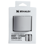 The Quencher Tumbler Boot 30 - 20OZ & Straw Cover Set In Ash Grey