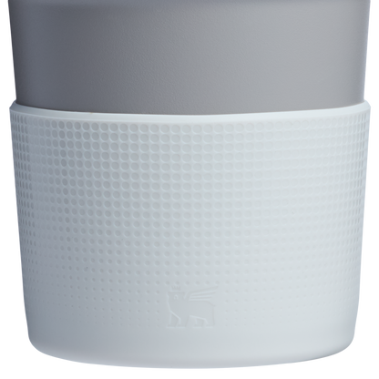 The Stanley Quencher Tumbler Boot For 30 & 20 OZ Cups In Pale Stone White