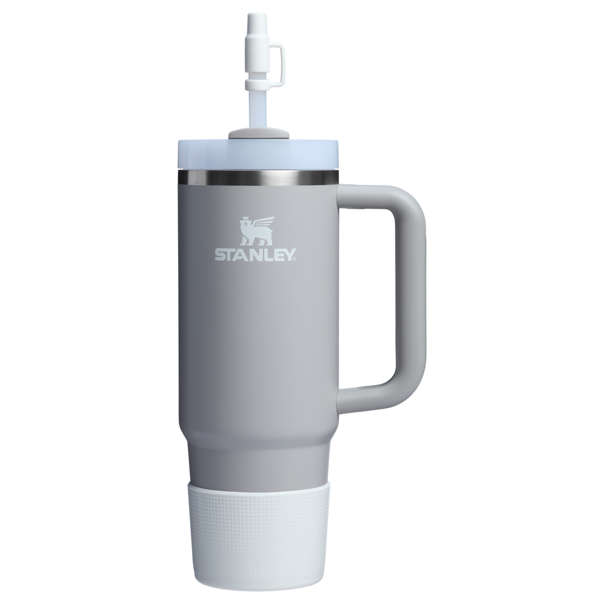 The Stanley Quencher Tumbler Boot For 30 & 20 OZ Cups In Pale Stone White