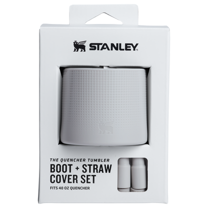 Stanley Boot & Straw Cover Set 40OZ In Ash Grey