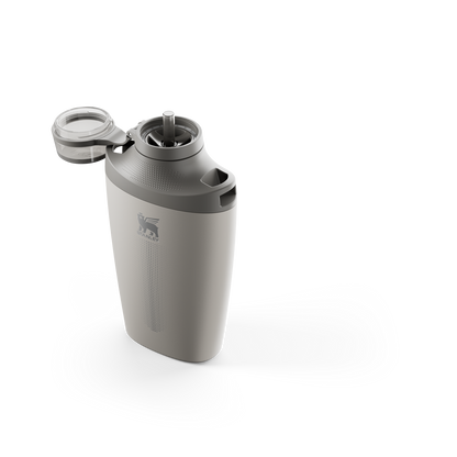 Stanley Crossbody Water Bottle in Ash Grey