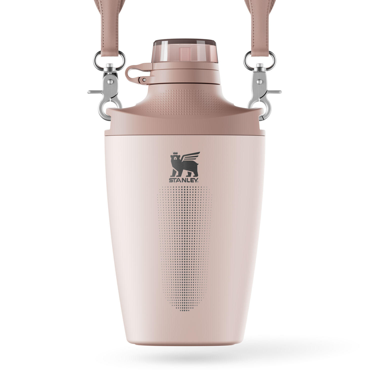 Stanley Crossbody Water Bottle in Rose Quartz