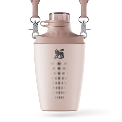 Stanley Crossbody Water Bottle in Rose Quartz