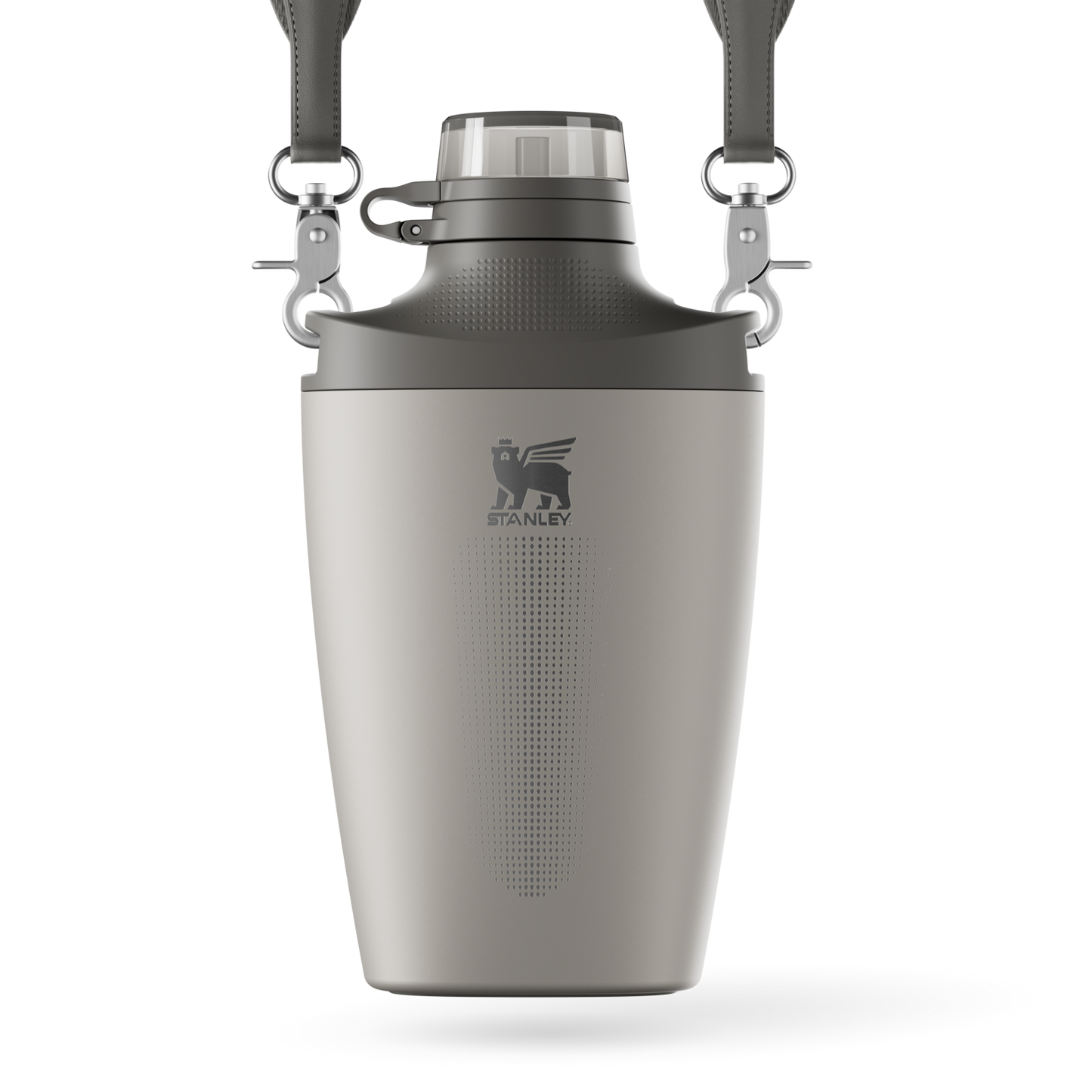 Stanley Crossbody Water Bottle in Ash Grey