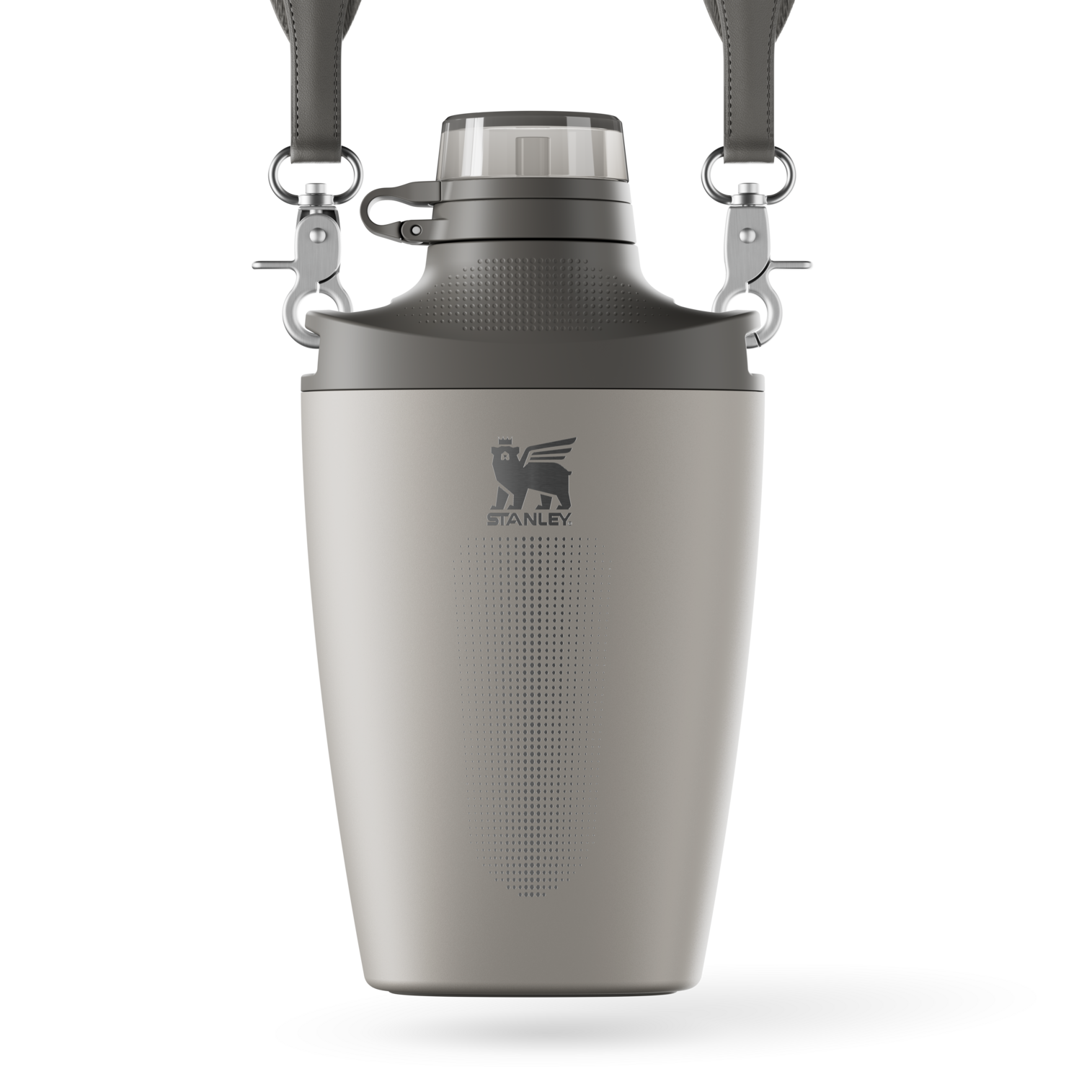 Stanley Crossbody Water Bottle in Ash Grey