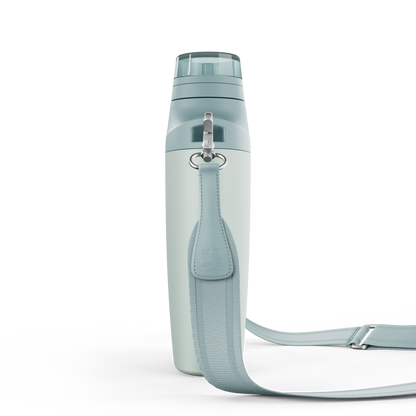 Stanley Crossbody Water Bottle in Seafoam