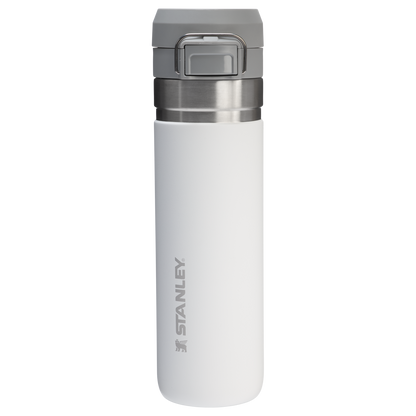Stanley 24 OZ Quick Flip Go Bottle In Frost White