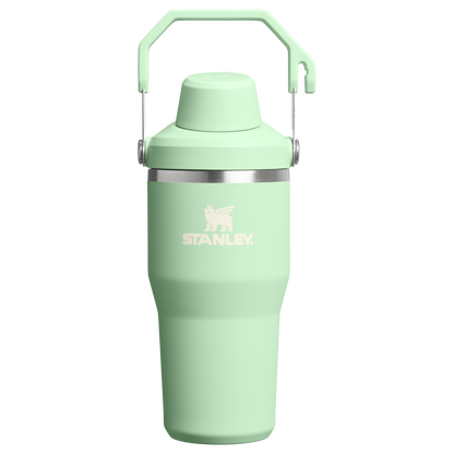 Stanley 20 OZ IceFlow Aerolight Stainless Steel Water Bottle In Pistachio Green with Fast Flow Lid