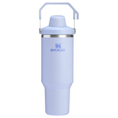 Stanley 40 OZ IceFlow Aerolight Stainless Steel Water Bottle In Dew Drop Purple with Fast Flow Lid