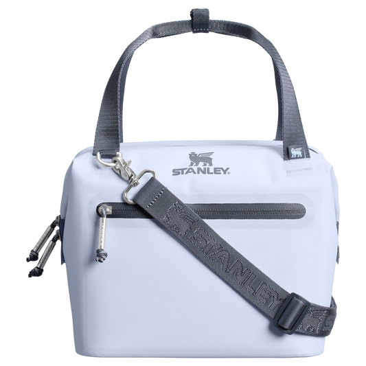 Stanley 7.4 QT All Day Julienne Mini Cooler In Dew Drop Purple With Carry Handle & Strap