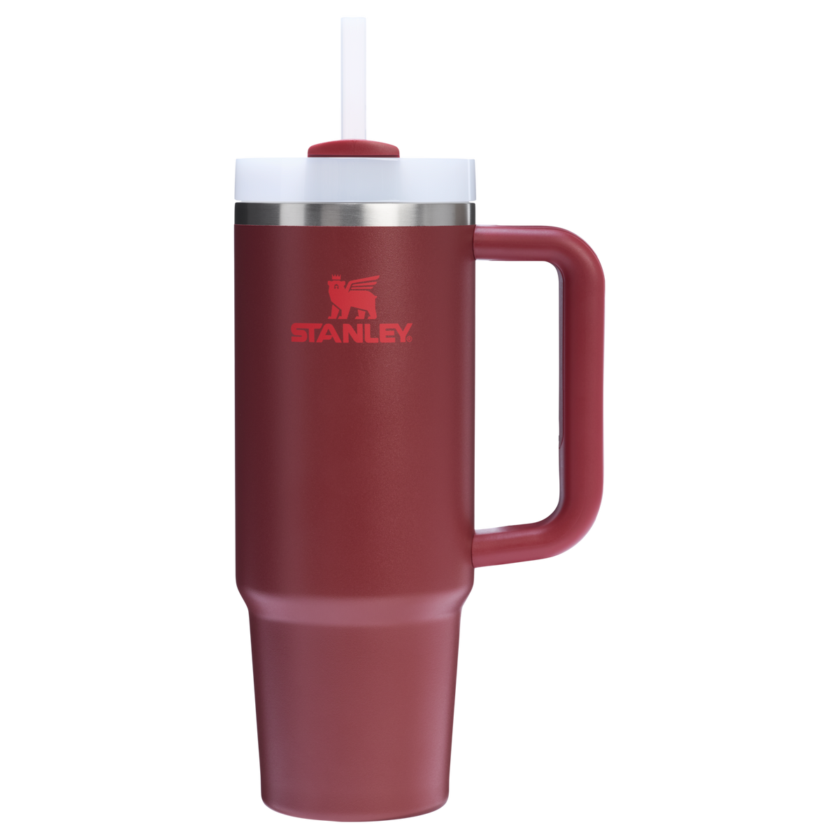 Stanley 30 OZ Quencher Stainless Steel Tumbler In Cranberry Red