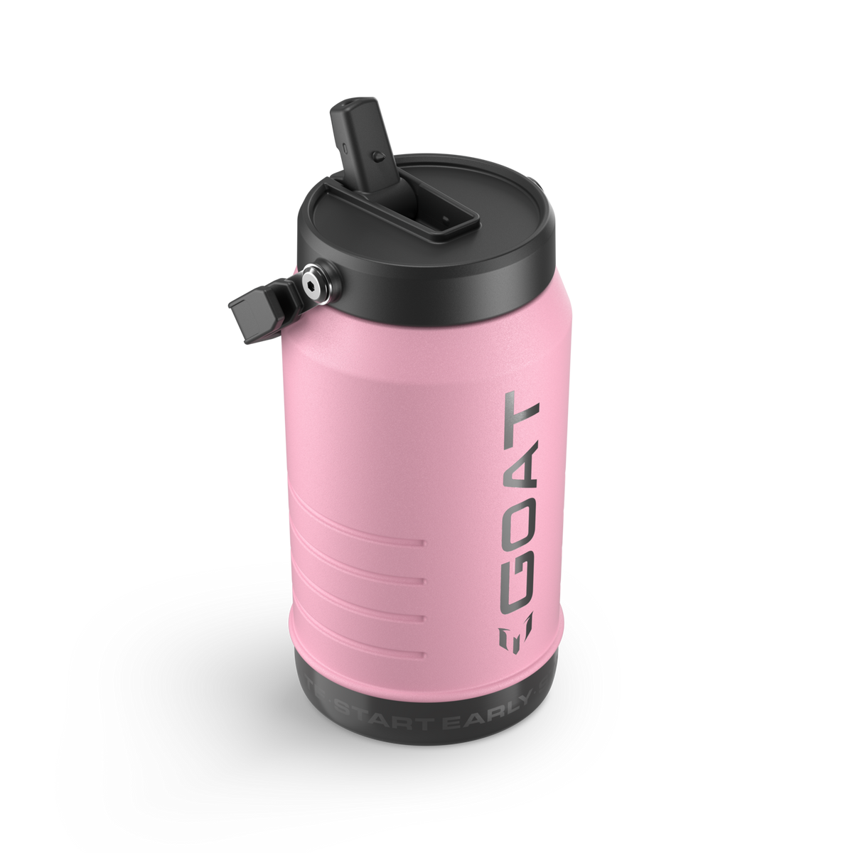 The Messi x Stanley IceFlow™ Water Jug with Fast Flow Lid 64 OZ In Messi GOAT Pink