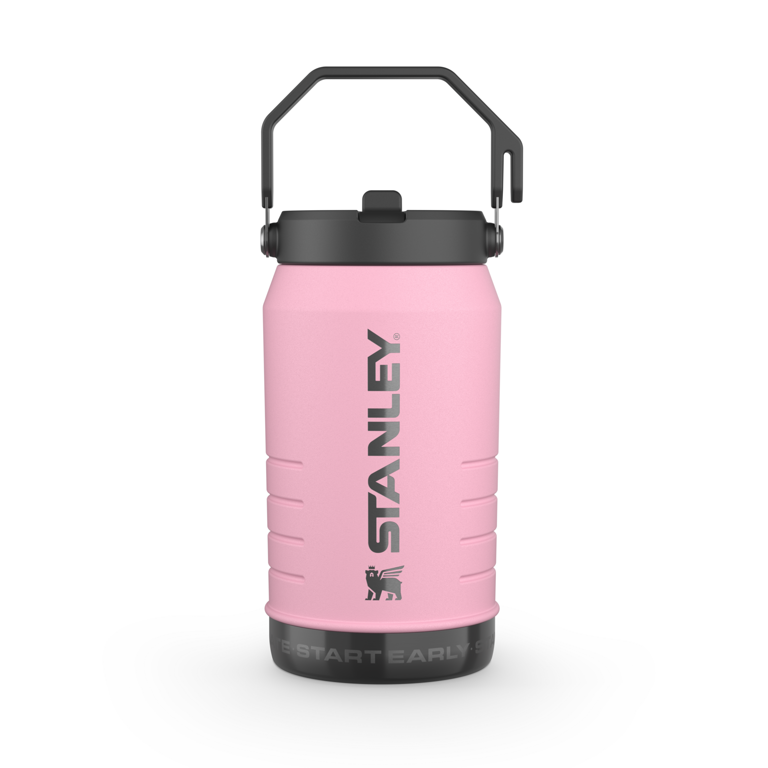 The Messi x Stanley IceFlow™ Water Jug with Fast Flow Lid 64 OZ In Messi GOAT Pink