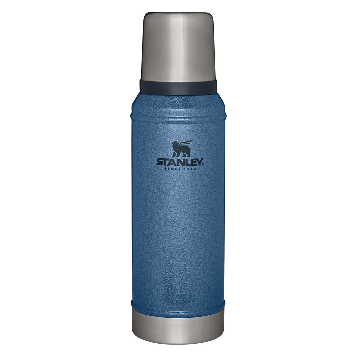 Stanley 1 Quart Legendary Classic Insulated Vacuum Bottle In Hammertone Lake Blue