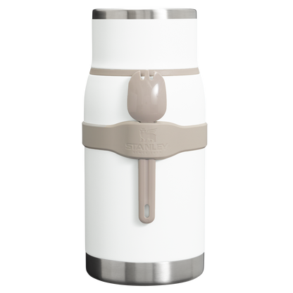 Stanley 36 oz To-Go Food Jar with Spork in Frost