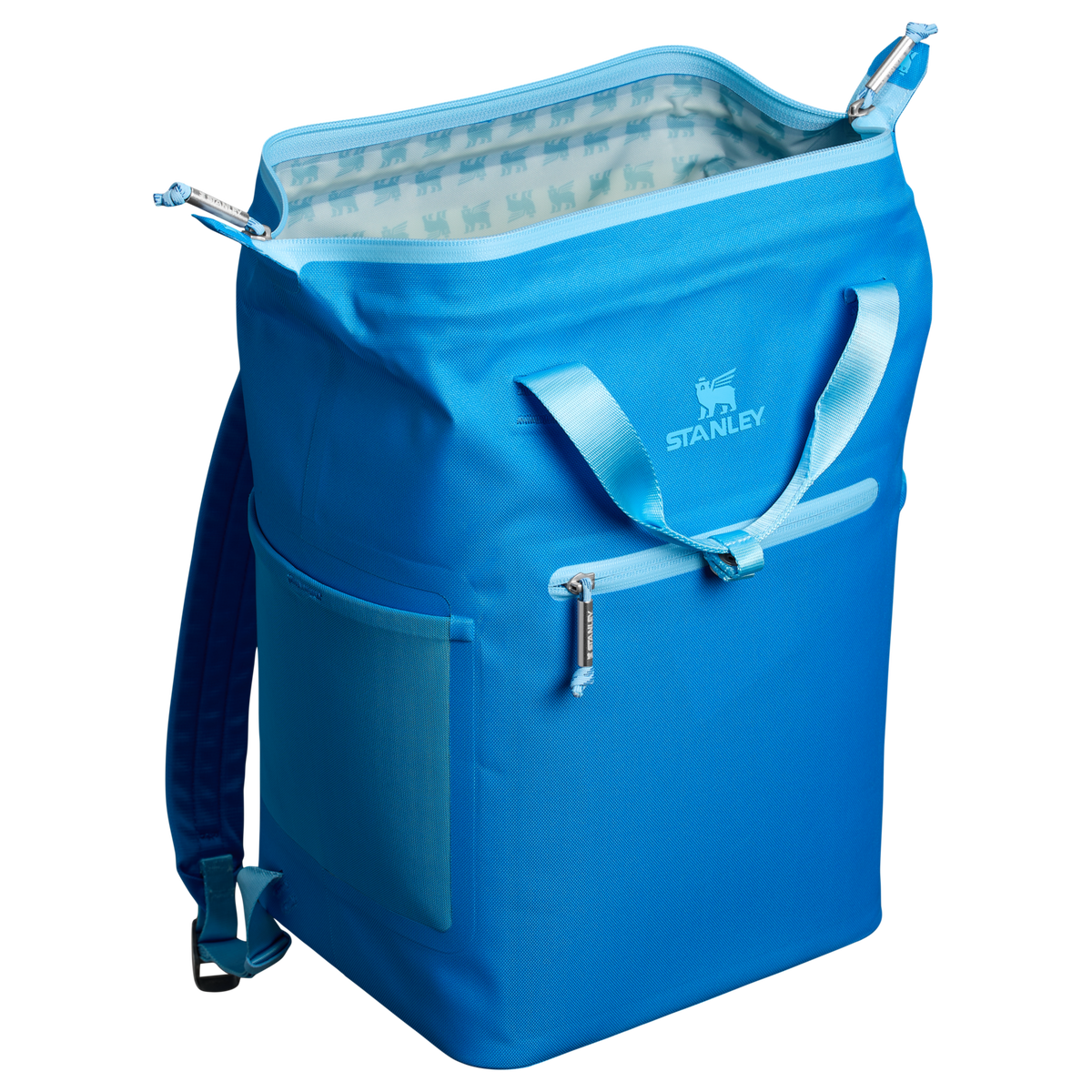 Stanley 14 Quart All Day Madeleine Mini Soft Sided Cooler Backpack In Azure Blue