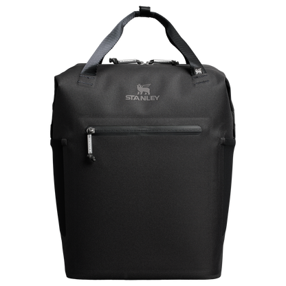 Stanley 14 Quart All Day Madeleine Mini Soft Sided Cooler Backpack In Black