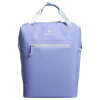 Stanley 14 Quart All Day Madeleine Mini Soft Sided Cooler Backpack In Hydrangea Purple