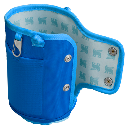 Stanley Carry-All 40 oz Quencher with Detachable Crossbody Straps in Azure blue