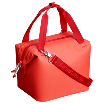 Stanley 7.4 Quart All Day Julienne Mini Soft Sided Cooler In Hot Coral Red