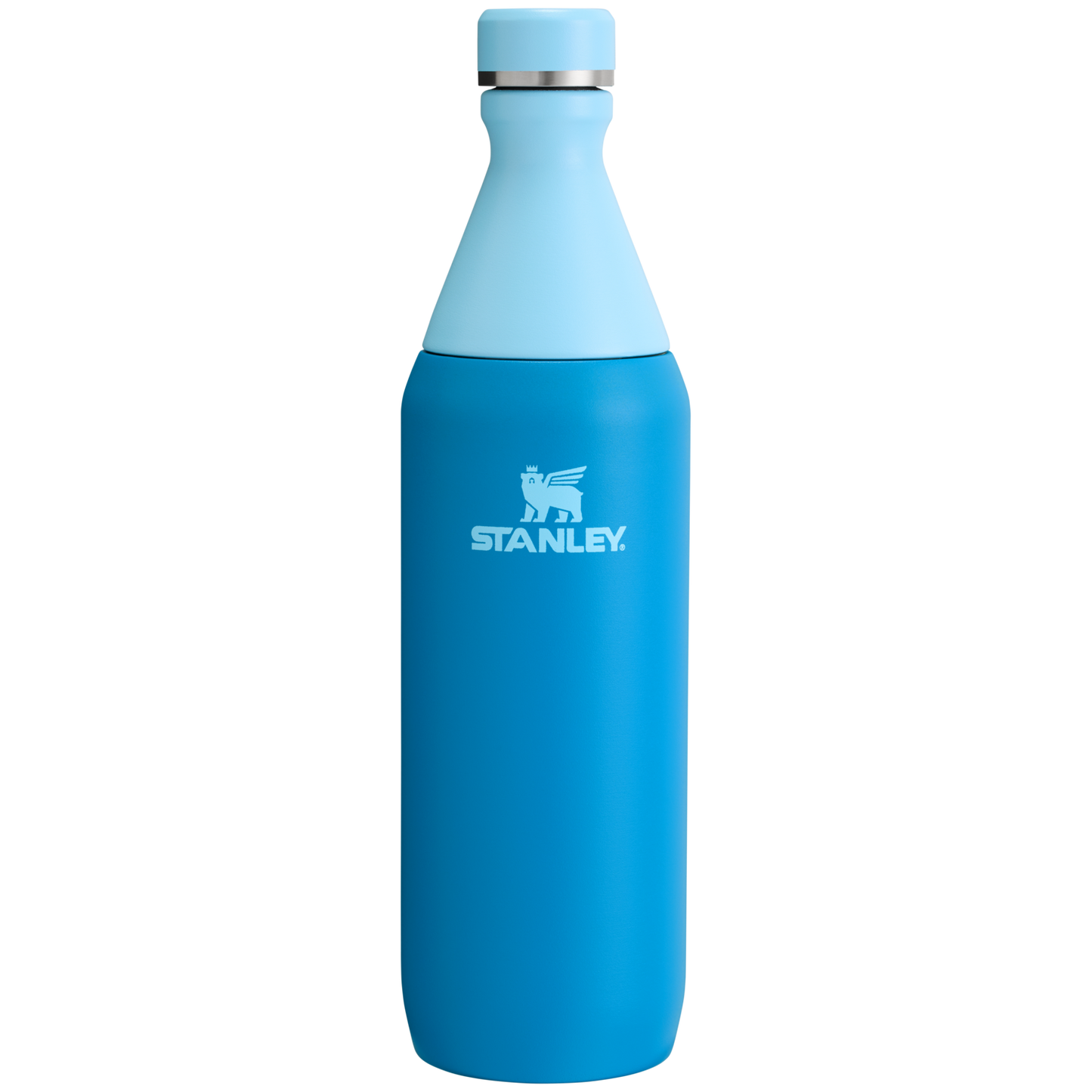 Stanley Leak Proof 20 OZ All Day Slim Bottle with removable collar in Azure