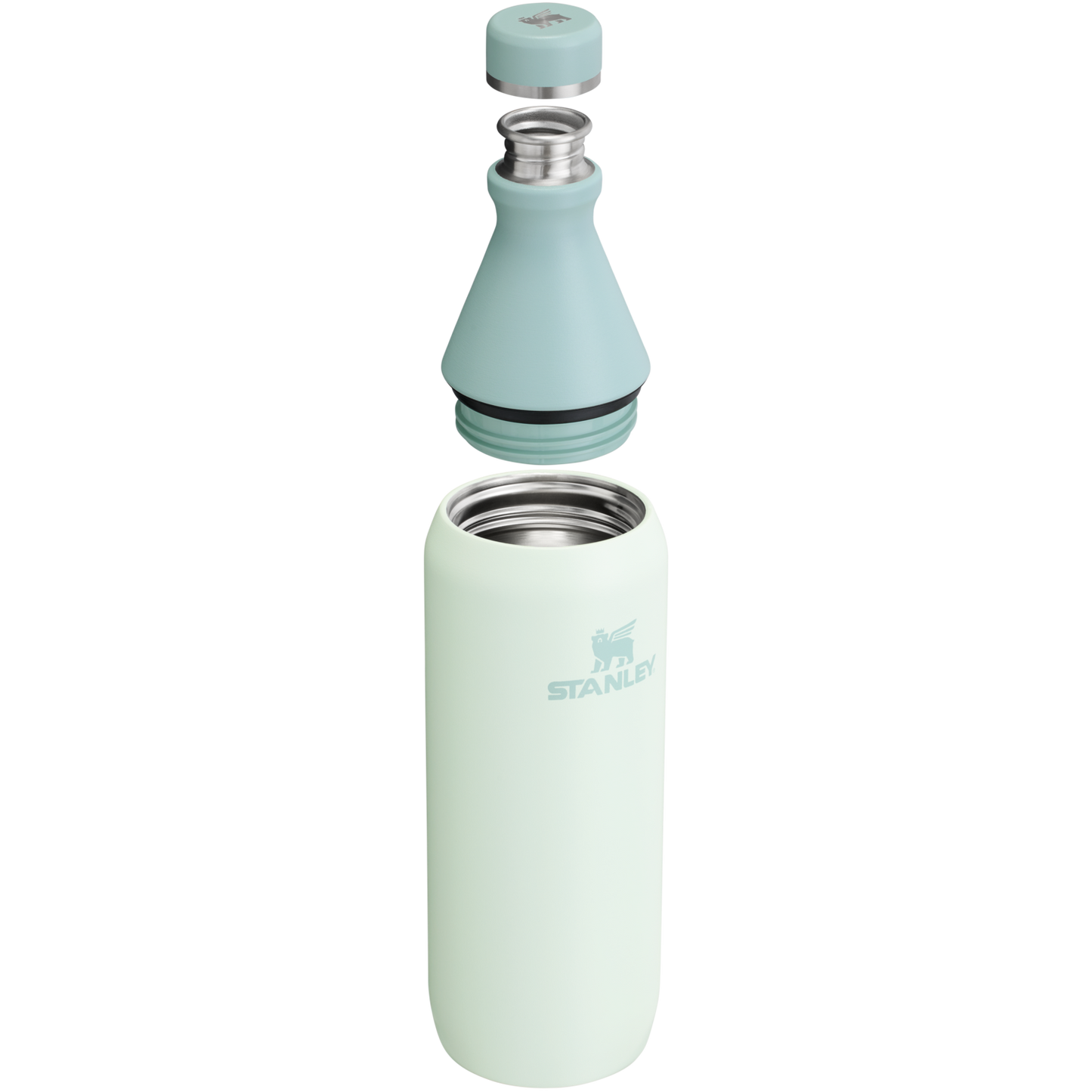 Stanley Leak Proof 20 OZ All Day Slim Bottle with removable collar in Mist