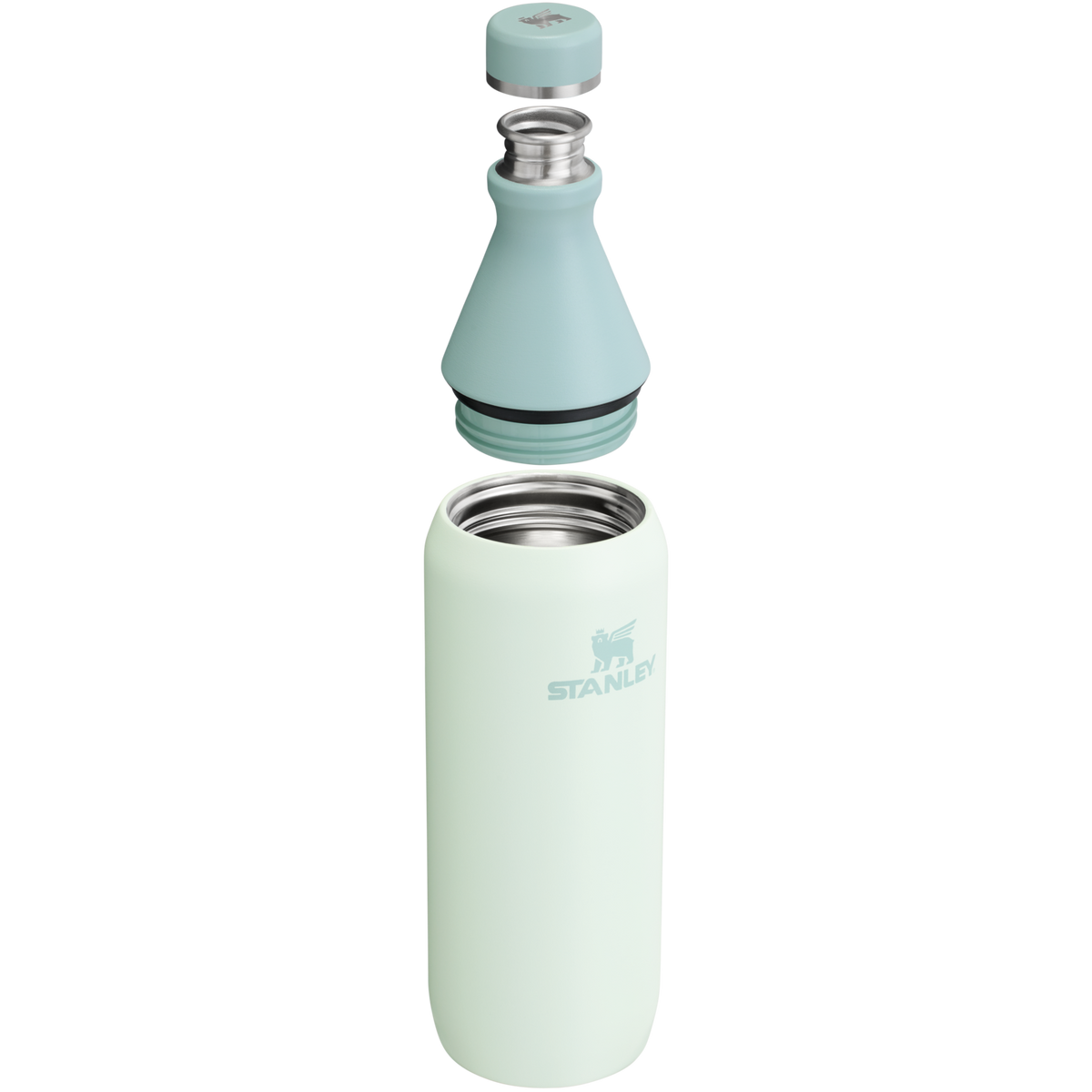 Stanley Leak Proof 20 OZ All Day Slim Bottle with removable collar in Mist