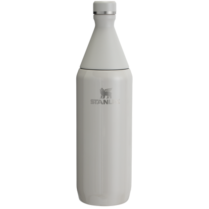Stanley Leak Proof 34 OZ All Day Slim Bottle with removable collar in Ash Gloss