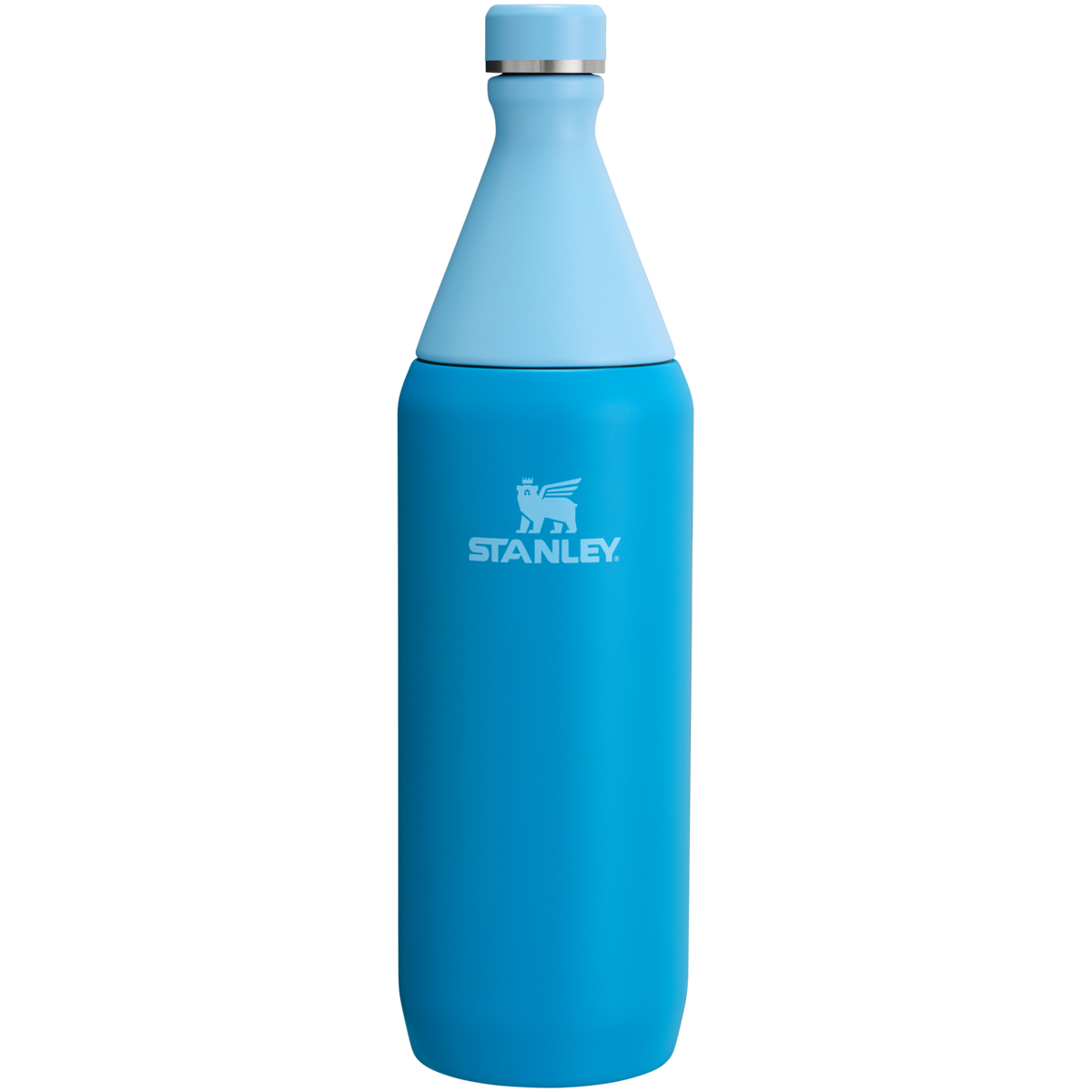 Stanley Leak Proof 34 OZ All Day Slim Bottle with removable collar in Azure