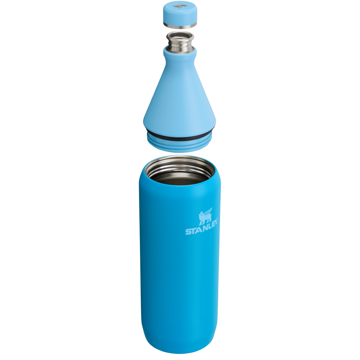 Stanley Leak Proof 34 OZ All Day Slim Bottle with removable collar in Azure