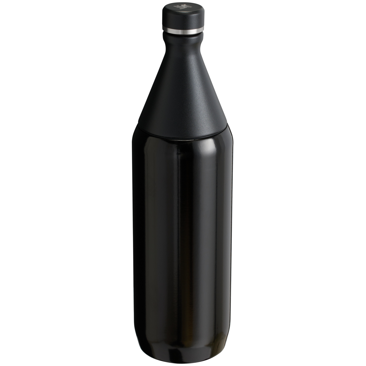 Stanley Leak Proof 34 OZ All Day Slim Bottle with removable collar in Black Gloss