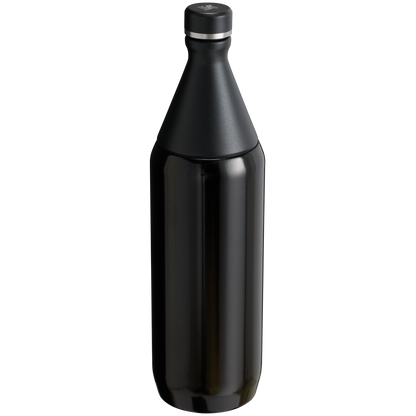 Stanley All Day Slim Water Bottle 34 OZ In Black Gloss
