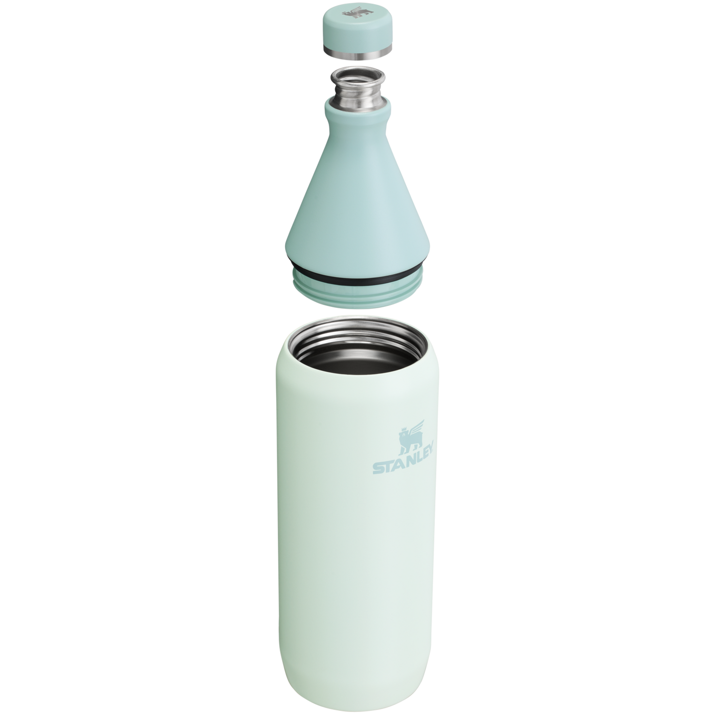 Stanley Leak Proof 34 OZ All Day Slim Bottle with removable collar in Mist
