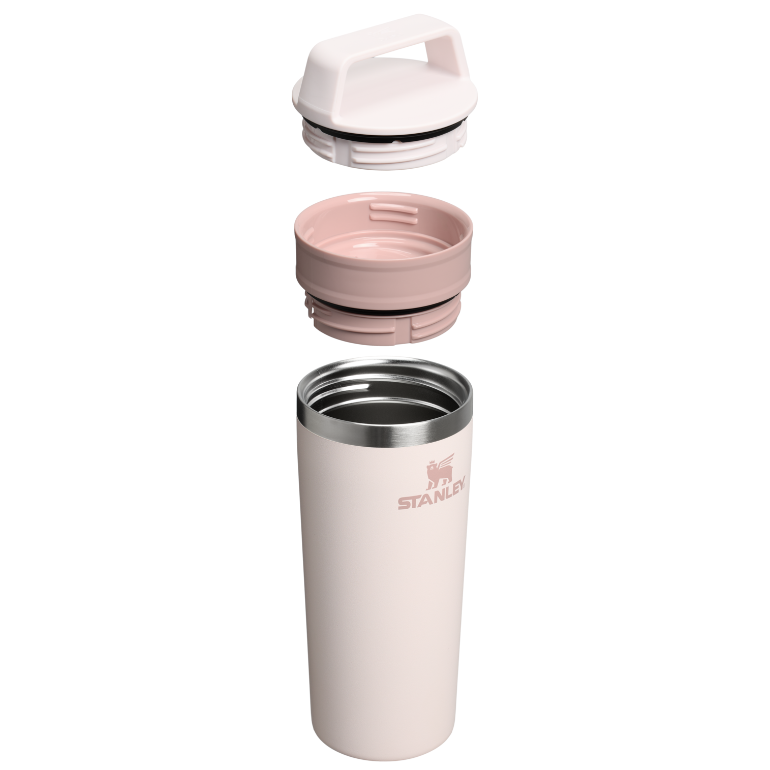 Stanley 16 OZ Cafe-To-Go Travel Mug In Rose Quartz Pink