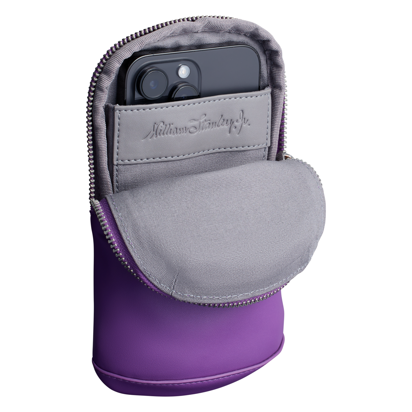The Stanley Cross Bottle Max Phone Keys Wallet Case In Rose Lilac Purple