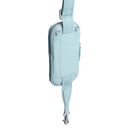 The Stanley Cross Bottle Max Phone Keys Wallet Case In Mist Blue