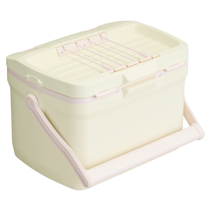 Stanley Easy-Carry Outdoor Hard Cooler 16 QT In Cream White