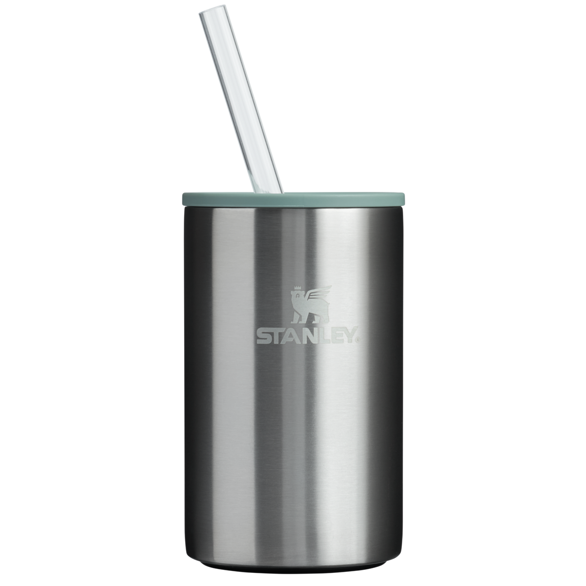 The Everyday Slim Can Cooler In 10OZ In Stainless Steel Shale