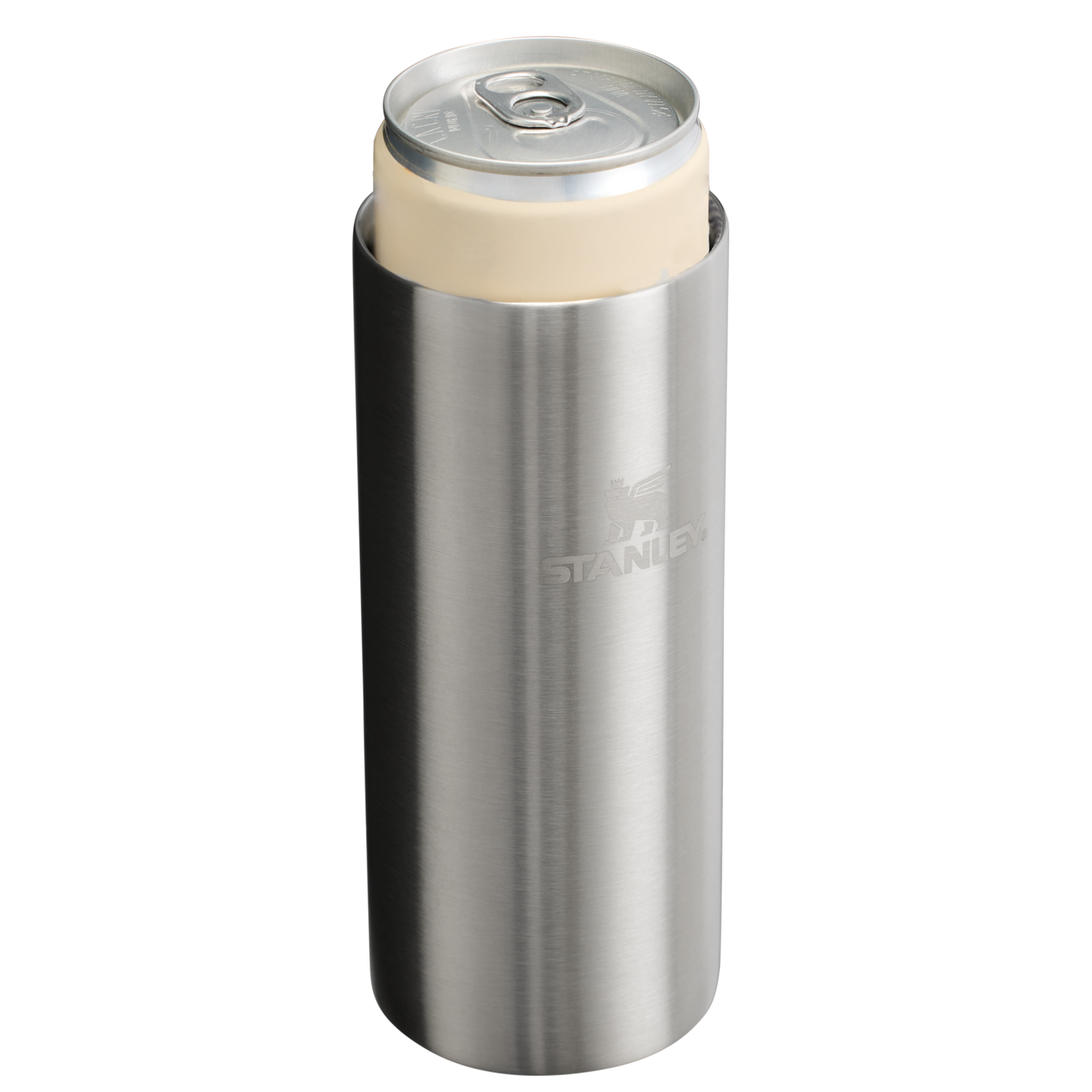 The Everyday Slim Can Cooler Cup In 10OZ In Stainless Steel Shale