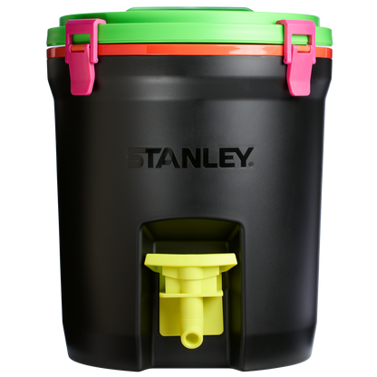 Stanley 2 Galloon Fast Flow Water Jug in Black Neon