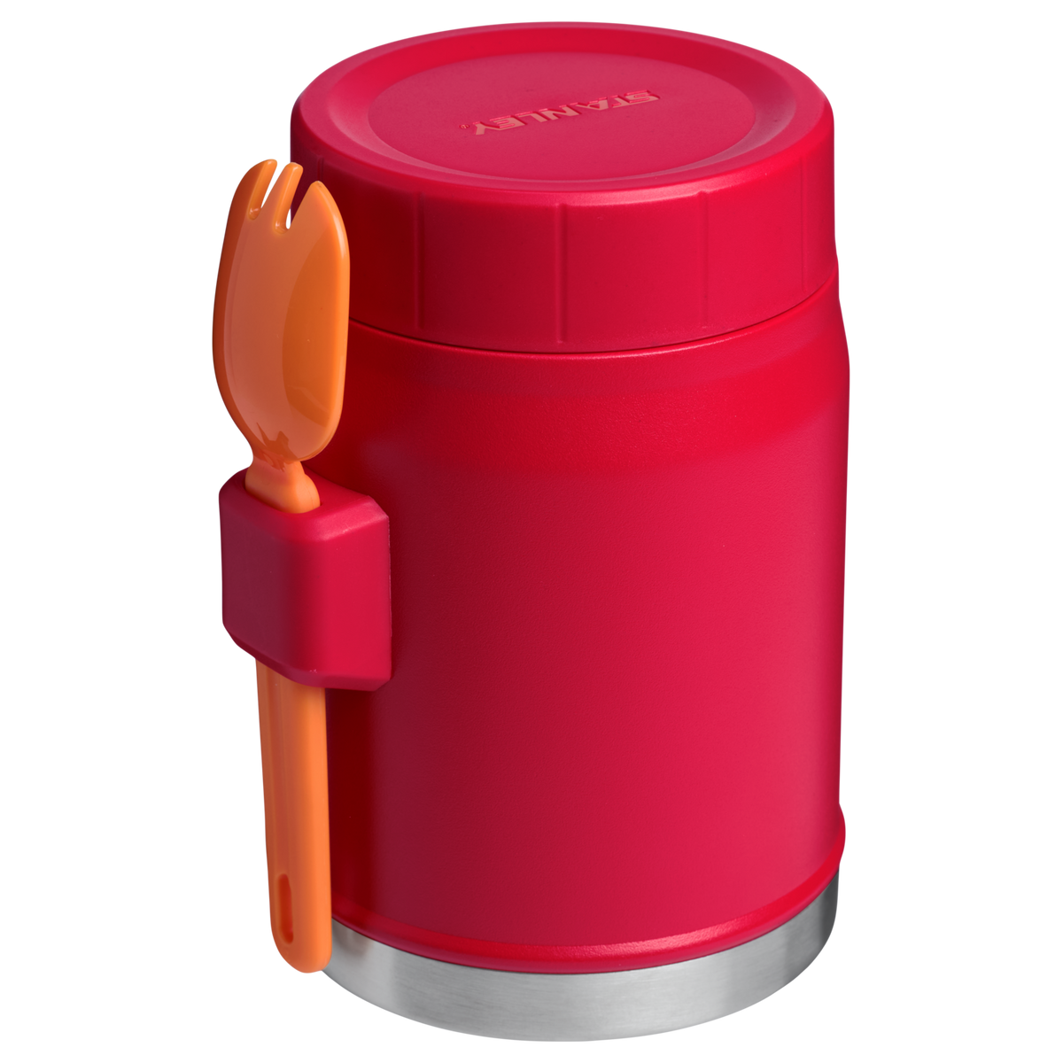 Stanley Heritage Vacuum Food Jar With Spork 14OZ In Chili Red