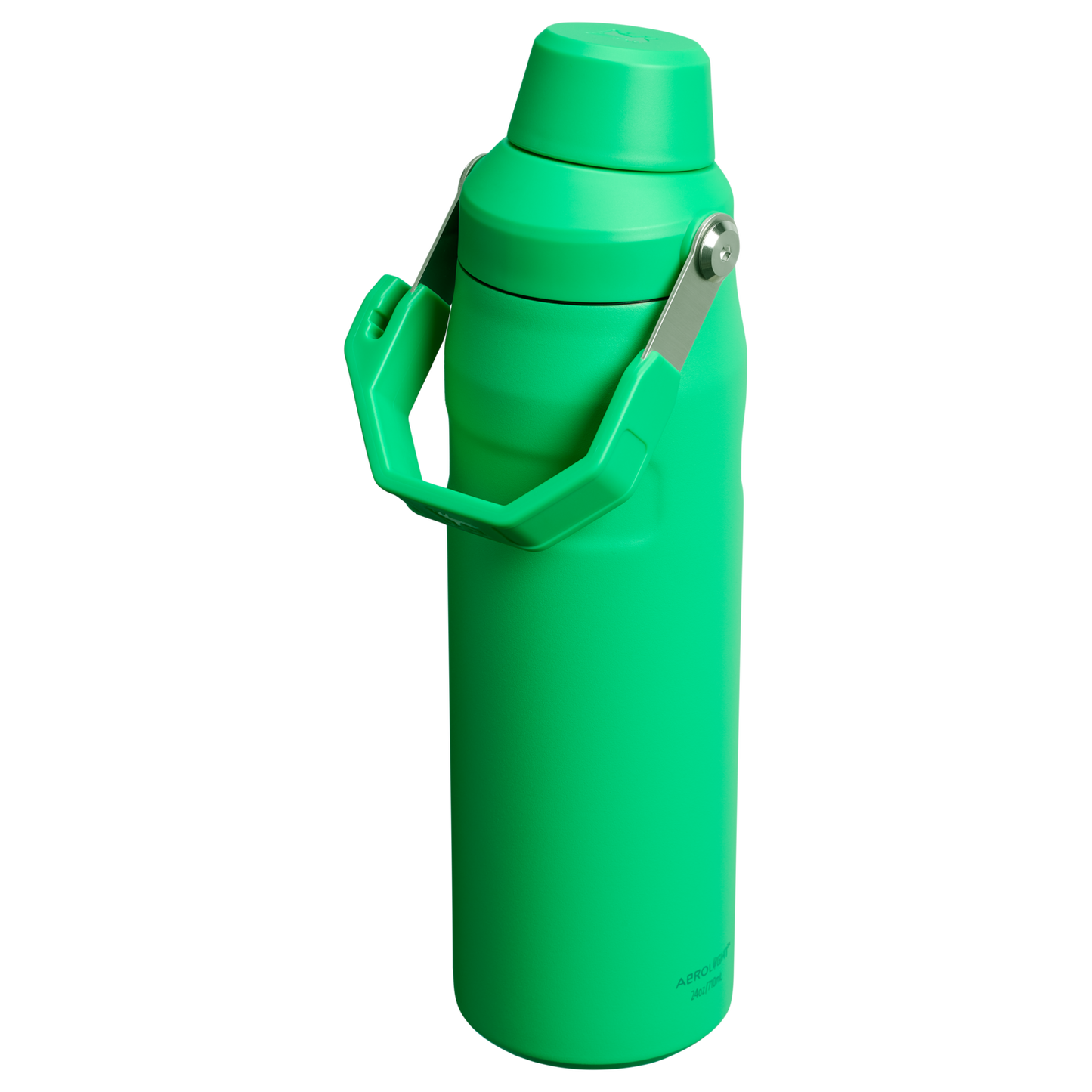 Stanley IceFlow Water Bottle with Fast Flow Lid 24 OZ In Meadow Green